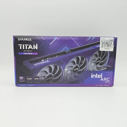Intel ARC B580 Sparkle Titan OC 12GB, Intel Gaming Graphics Card GPU