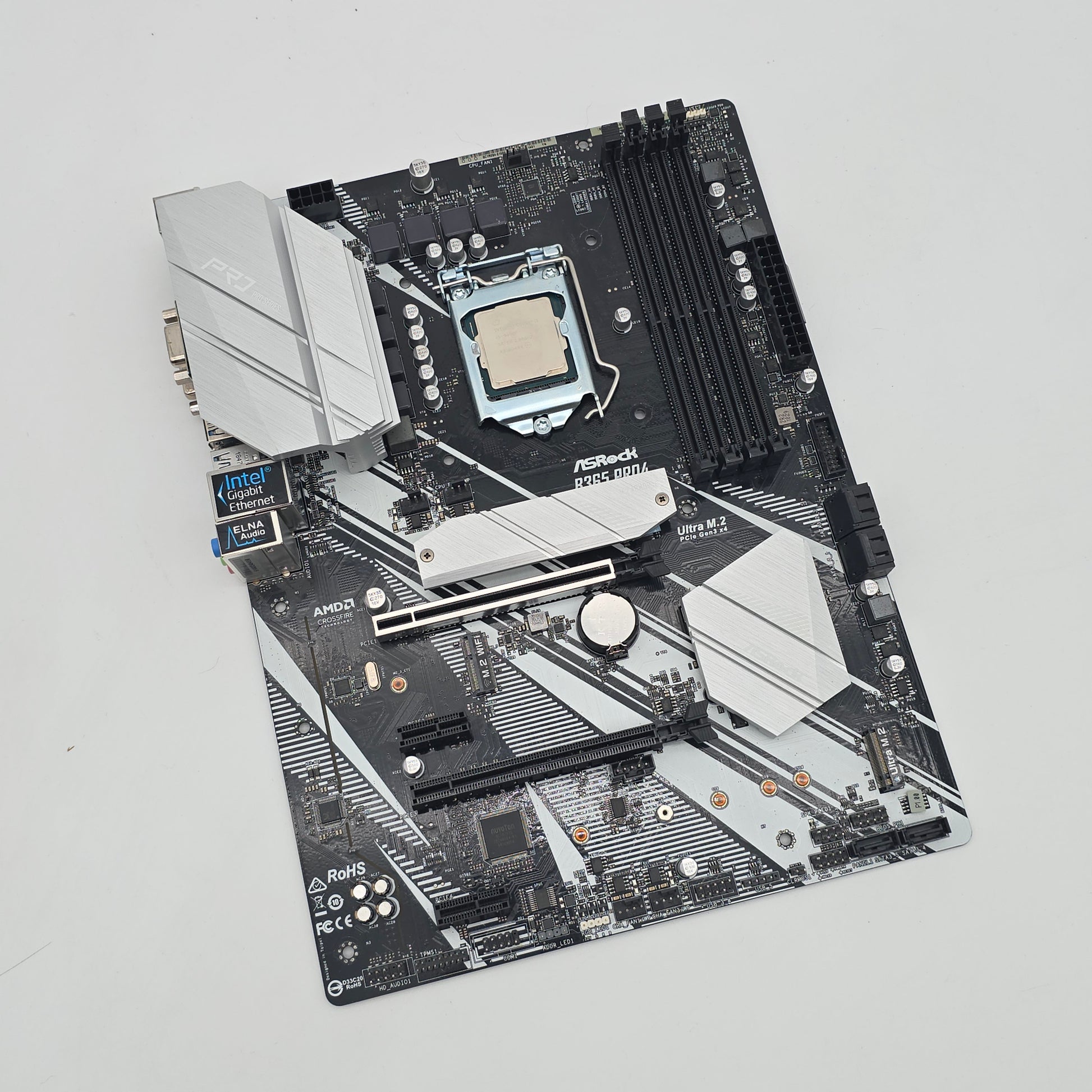 ASRock B365 Pro4 ATX Motherboard, Intel Core i5-9400F CPU Combo