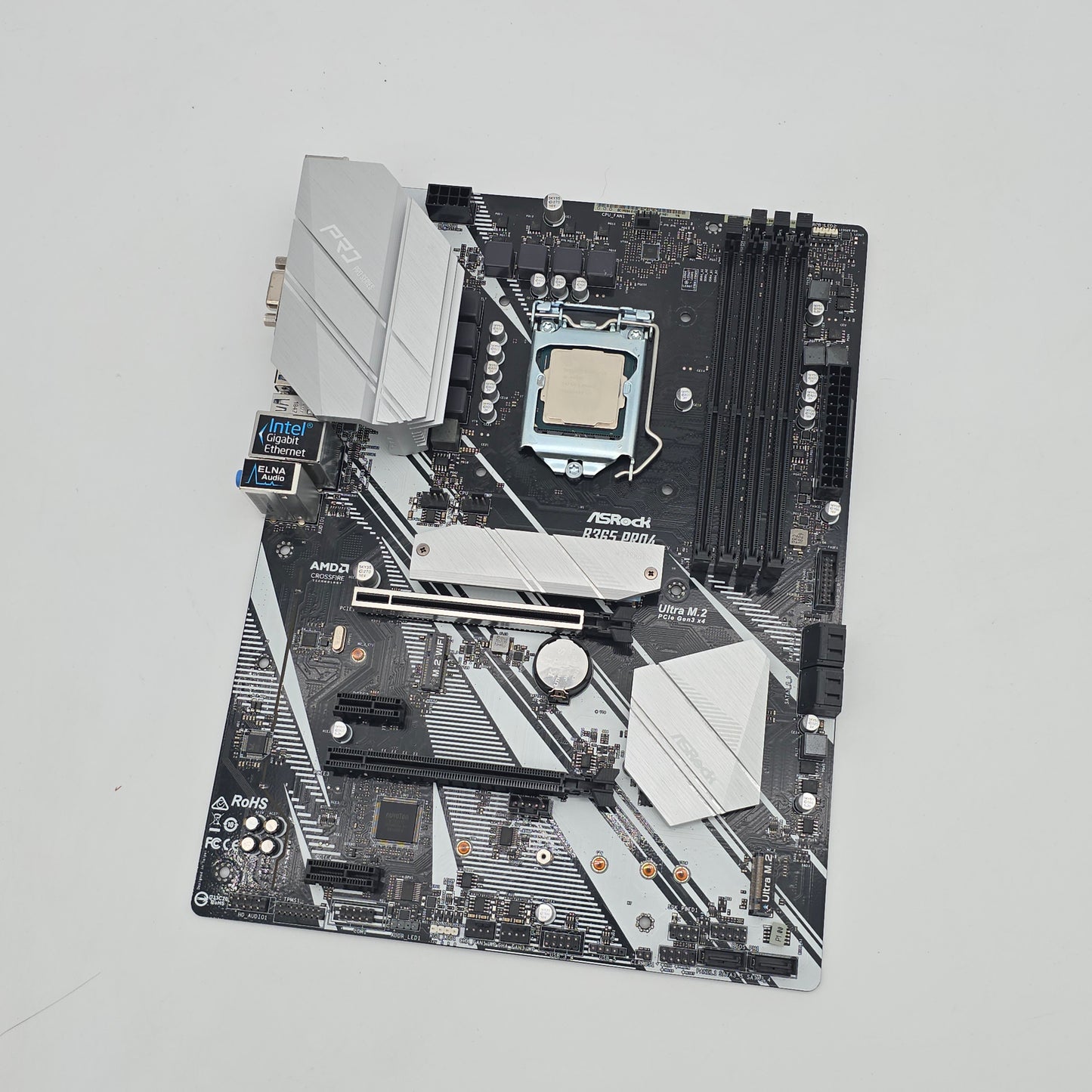 ASRock B365 Pro4 ATX Motherboard, Intel Core i5-9400F CPU Combo