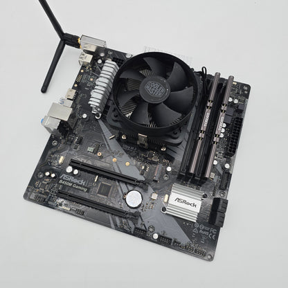 ASRock B450M Gaming Motherboard, AMD Ryzen 7 2700X CPU, 32GB T-Create DDR4 3600MHz RAM Combo