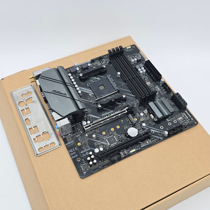 ASRock B550AM WiFi, Socket AM4 AMD Gaming Motherboard