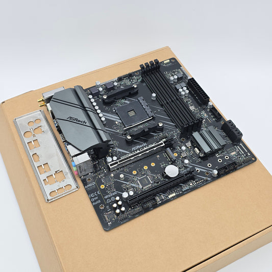 ASRock B550AM WiFi, Socket AM4 AMD Gaming Motherboard