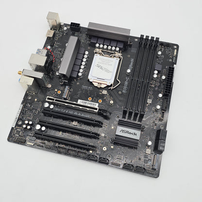 ASRock B560M-C, Socket LGA1200, Micro-ATX Desktop Gaming Motherboard