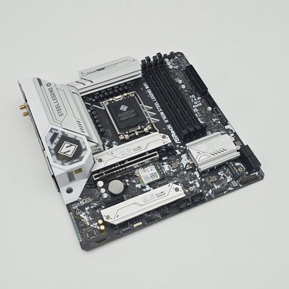ASRock B650M Steel Legend WiFi, Socket LGA 1700, mATX Desktop Gaming Motherboard