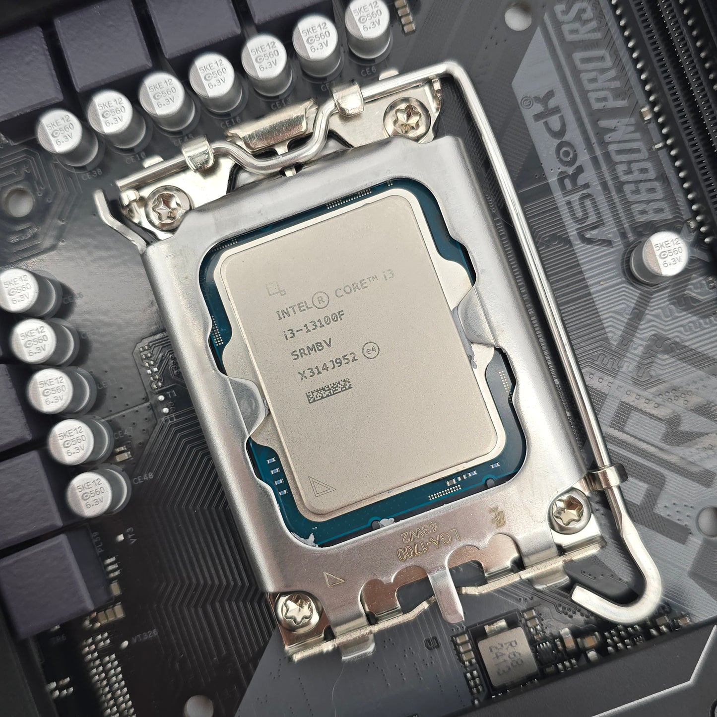ASRock B660M Pro RS Motherbaord, Intel i3-13100F CPU, 32GB DDR4 RAM Combo