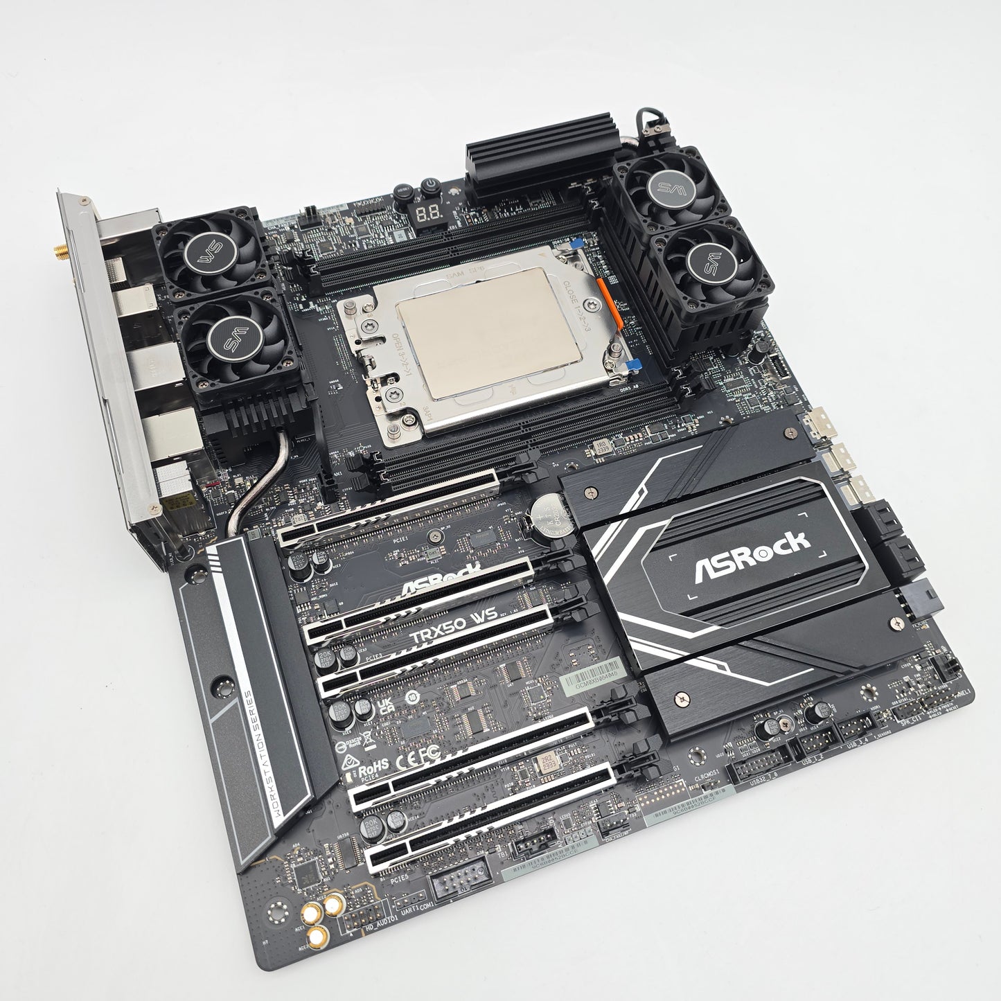 ASRock TRX50WS Creator Motherboard, AMD Threadripper 7970X Processor CPU Bundle