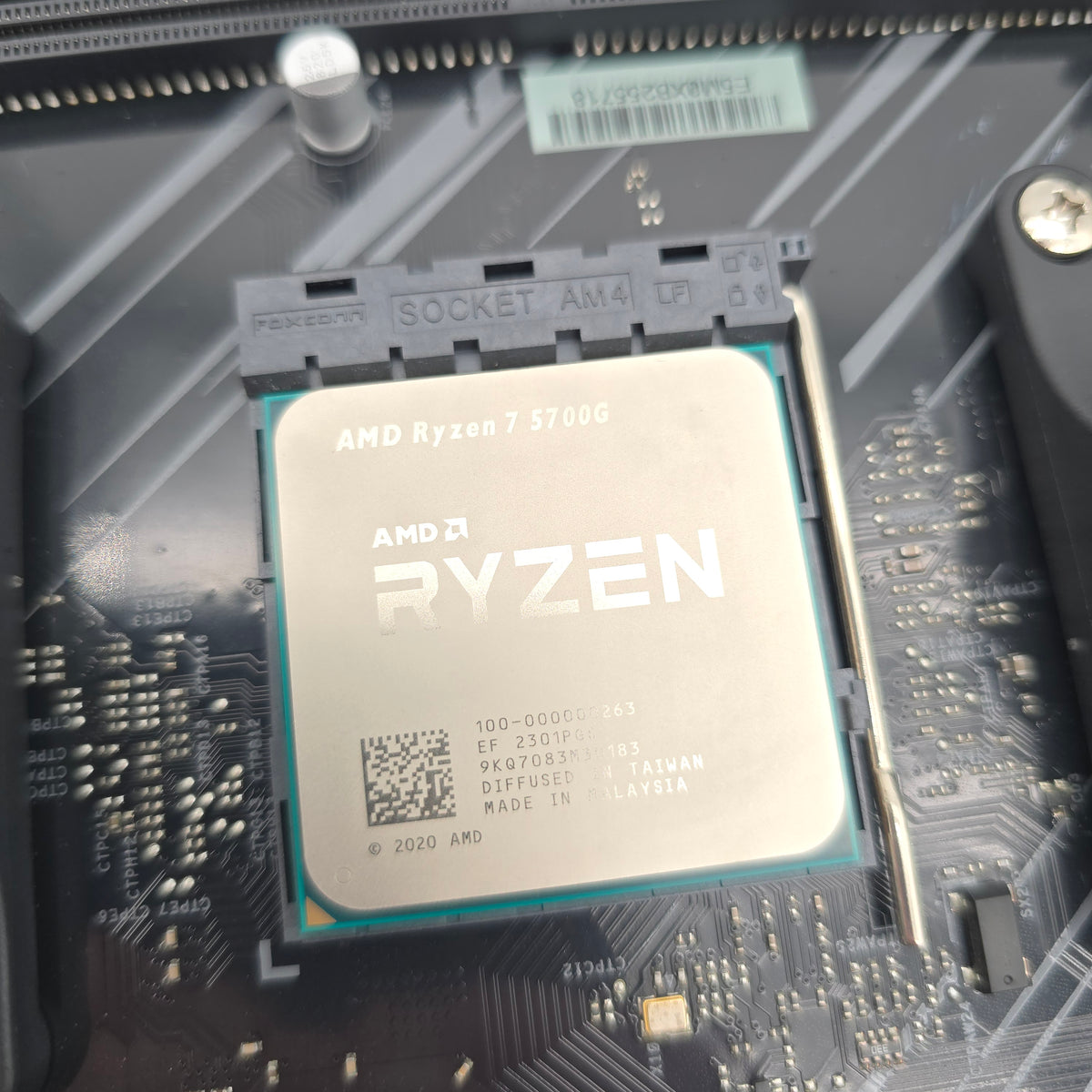 ASRock X570 Phantom Gaming 4 ATX Gaming Motherboard, AMD Ryzen 7 5700G Processor CPU Combo