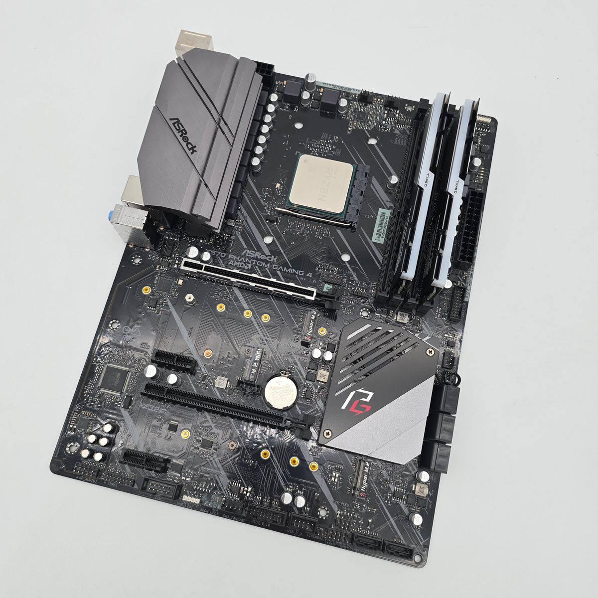 ASRock X570 Phantom Gaming 4 Motherboard, AMD Ryzen 9 5950X Processor CPU, 32GB G.Skill TridentZ DDR4 3600MHz RAM Combo