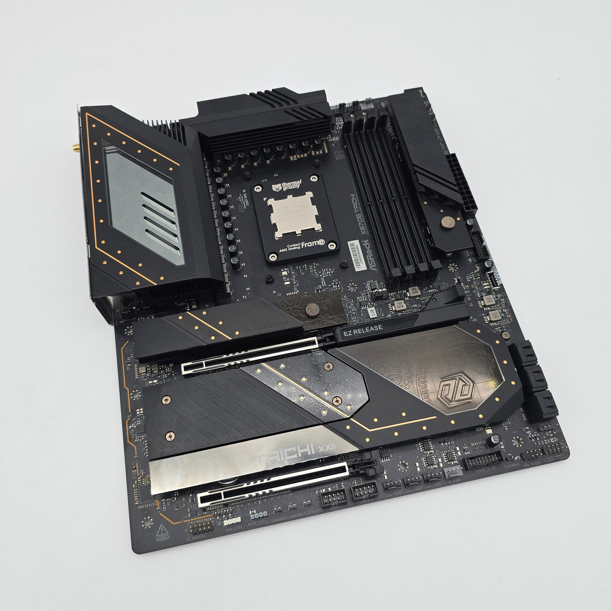 ASRock X870E Taichi Gaming Motherboard, AMD Ryzen 9 9950X3D CPU Combo