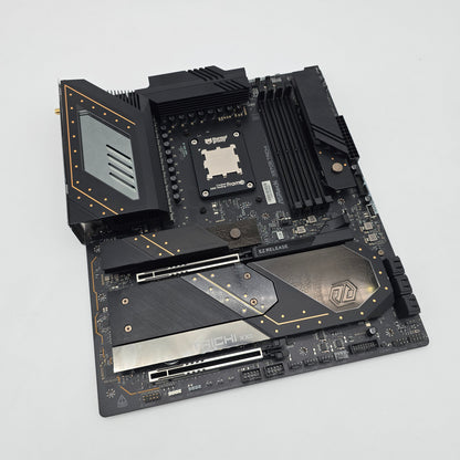 ASRock X870E Taichi Gaming Motherboard, AMD Ryzen 9 9950X3D CPU Combo