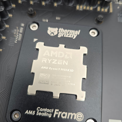ASRock X870E Taichi Gaming Motherboard, AMD Ryzen 9 9950X3D CPU Combo