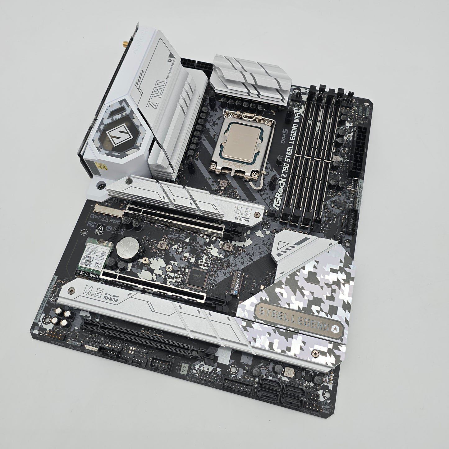 ASRock Z790 Steel Legend WiFi Gaming Motherboard, Intel Core i9-14900KF Gaming Processor CPU Combo