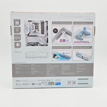 ASRock Z890 Taichi Aqua, LGA 1851, ATX Desktop Workstation Motherboard