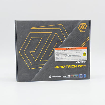 ASROCK Z890 Taichi OCF, LGA 1851 Gaming Motherboard, Intel Core Ultra 7 265K Processor CPU Combo