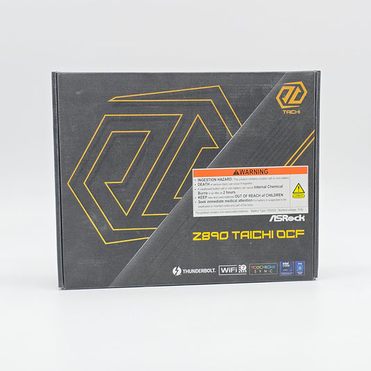 ASROCK Z890 Taichi OCF, LGA 1851 Gaming Motherboard, Intel Core Ultra 7 265K Processor CPU Combo