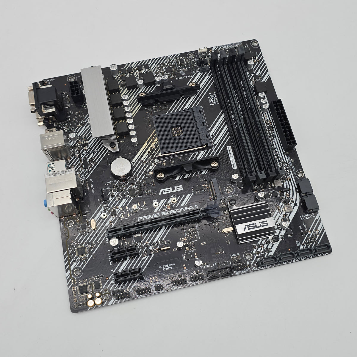 ASUS Prime B450M-A II, AMD Socket AM4, Micro-ATX Gaming Motherboard