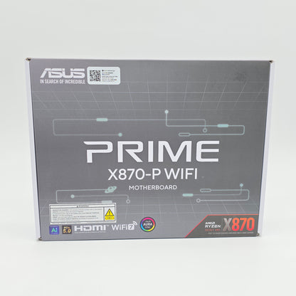 ASUS PRIME X870-P WiFi, Socket AM5, Gaming Motherboard