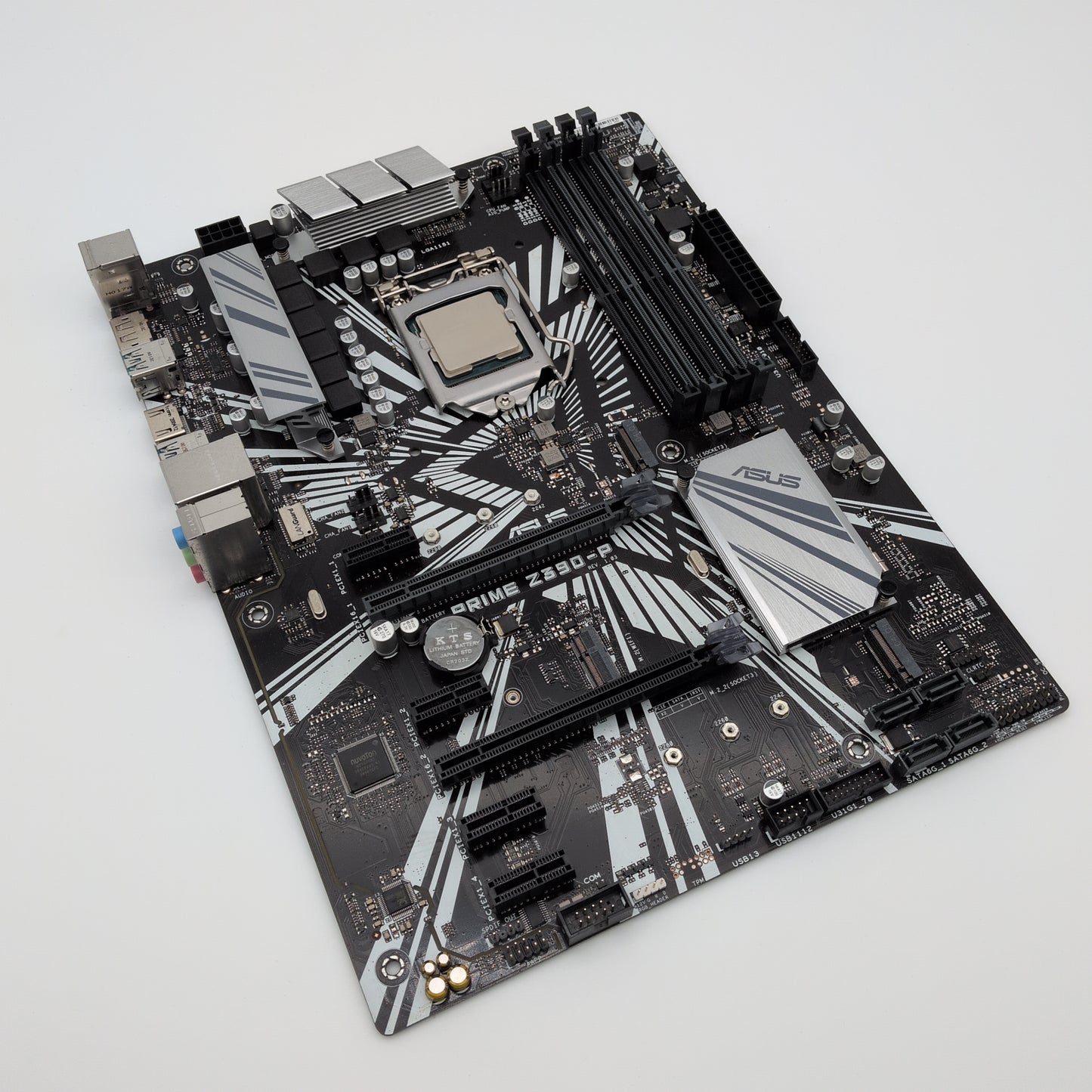 ASUS Prime Z390-P Intel LGA1151 Motherboard + Intel Core i5-9600K Gaming CPU Combo