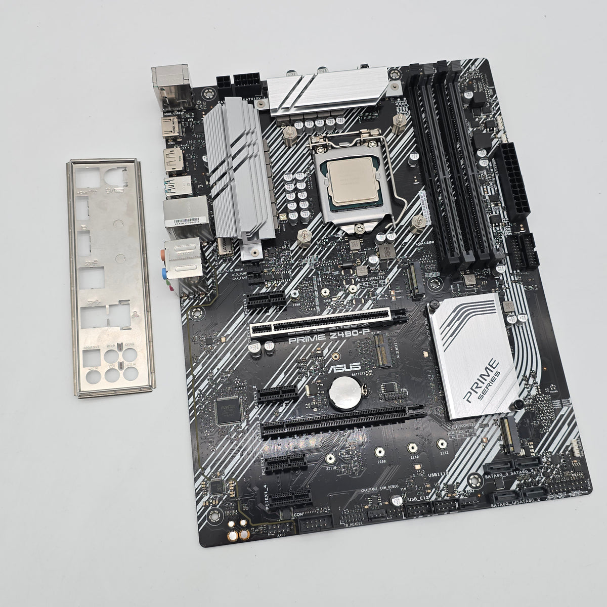 ASUS Prime Z490-P Gaming Motherboard, Intel Core i9-10850K Processor CPU Combo