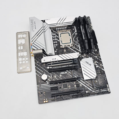 ASUS Prime Z690-P WiFi D4 Gaming Motherboard, Intel Core i5-12600K, 32GB G.Skill DDR4 3600MHz RAM Combo