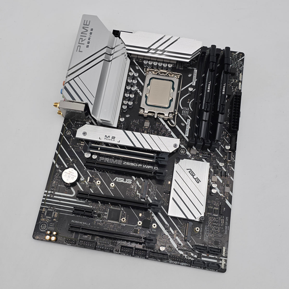 ASUS Prime Z690-P WiFi D4 Gaming Motherboard, Intel Core i5-12600K, 32GB G.Skill DDR4 3600MHz RAM Combo
