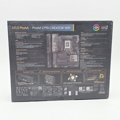 ASUS ProArt Z790-Creator WiFi, Socket LGA 1700, ATX Desktop Gaming Motherboard