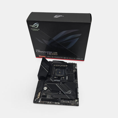 ASUS ROG Crosshair VIII Dark Hero X570, AMD AM4 Socket ATX Gaming Motherboard