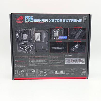 ASUS ROG Crosshair X870E Extreme, Socket AM5, ATX Desktop Gaming Motherboard