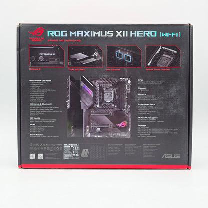 ASUS ROG Maximus XII Hero Wi-Fi, Intel LGA1200 Socket ATX Gaming Motherboard