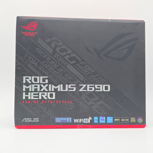 ASUS ROG Maximus Z690 Hero, Intel LGA1700, ATX Gaming Motherboard