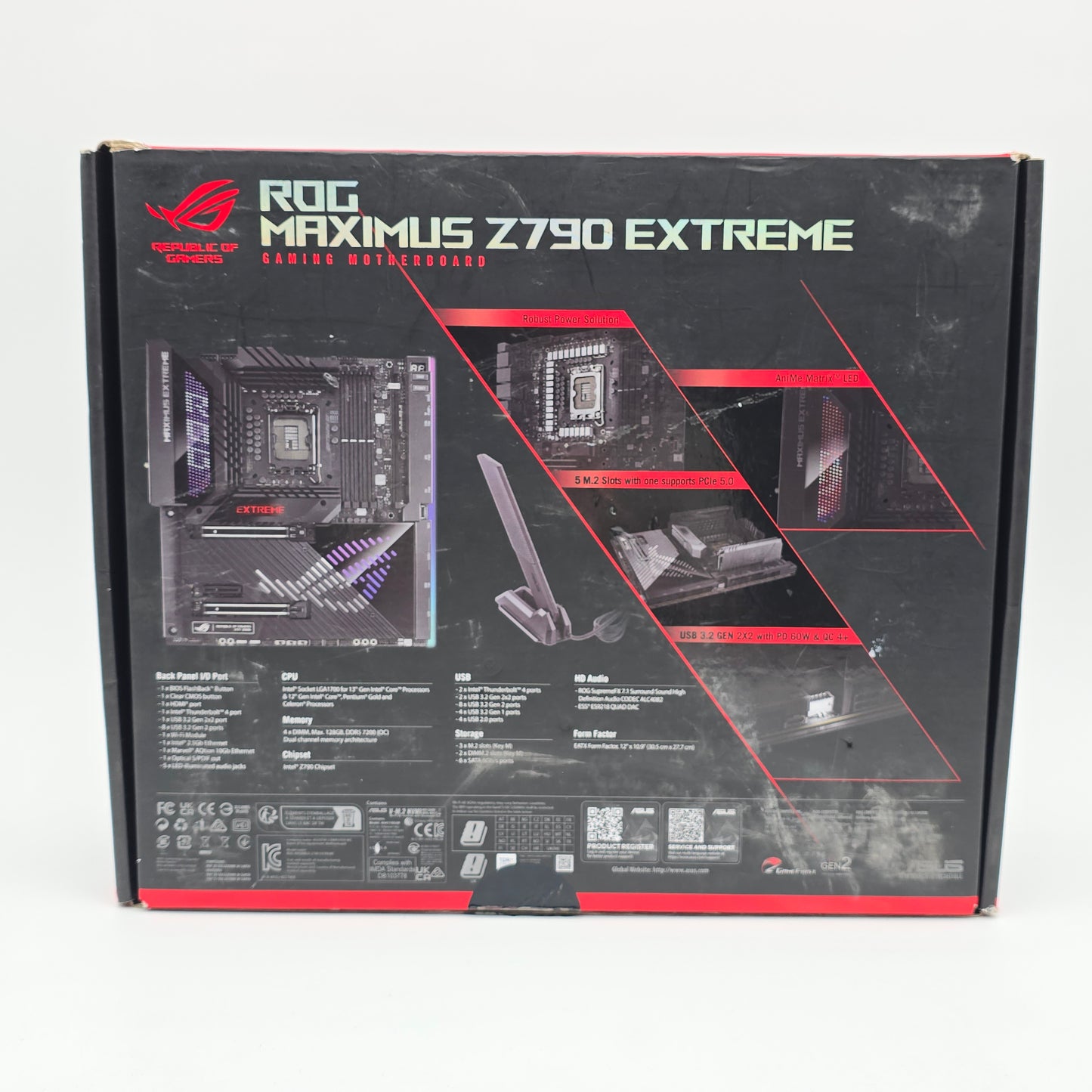 ASUS ROG Maximus Z790 Extreme Gaming Motherboard, Intel Core i9-14900KS Processor CPU Delidded, EK Waterblock Combo