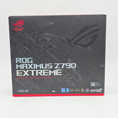 ASUS ROG Maximus Z790 Extreme Gaming Motherboard, Intel Core i9-14900KS Processor CPU Delidded, EK Waterblock Combo