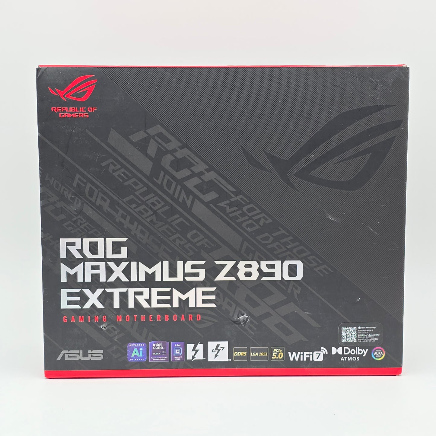 ASUS ROG Maximus Z890 Extreme ATX Gaming Motherboard, Intel Core Ultra 9 285K Gaming Processor CPU Combo