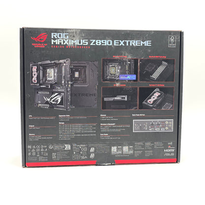 ASUS ROG Maximus Z890 Extreme Gaming Motherboard, Intel Core Ultra 9 285K Gaming Processor CPU COMBO