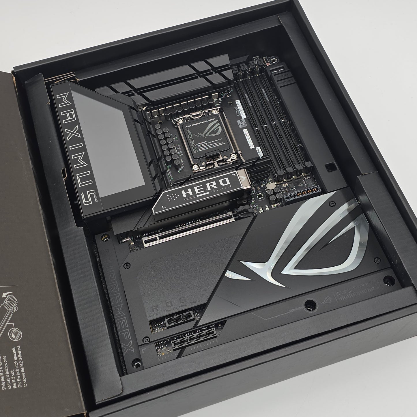 ASUS ROG Maximus Z890 Hero BTF, Intel Socket LGA 1851, ATX Desktop Gaming Motherboard