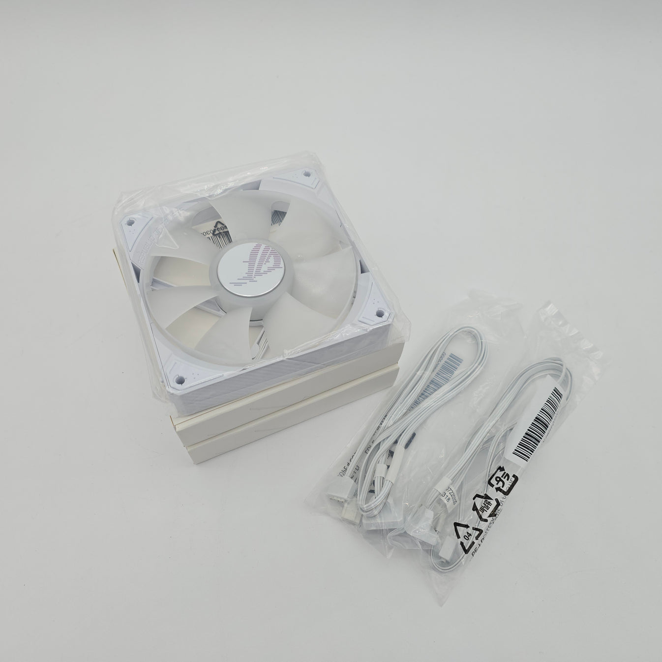 ASUS ROG MF-12S White ARGB Fan 120mm, from ASUS ROG RYUJIN III AIO Liq ...