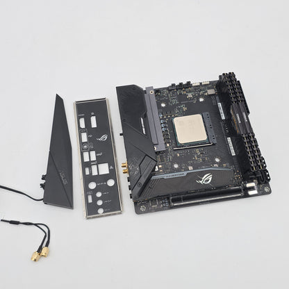 ASUS ROG Strix B550-I Gaming Motherboard, AMD Ryzen 7 5800X, 32GB Corsair Vengeance LPX DDR4 3600MHz RAM Combo