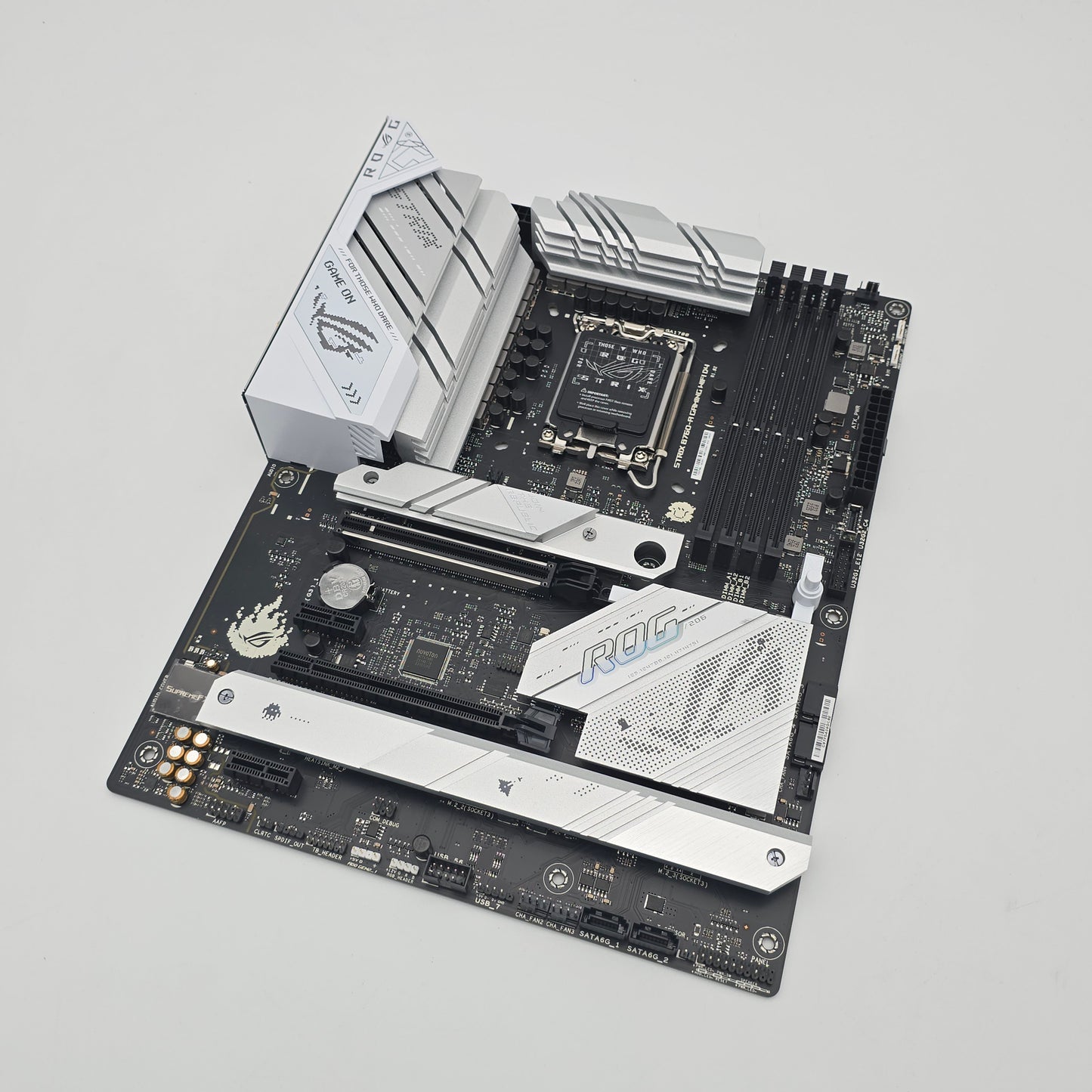 ASUS ROG STRIX B760-A Gaming WiFi D4, Intel Socket LGA 1700, ATX Desktop Gaming Motherboard