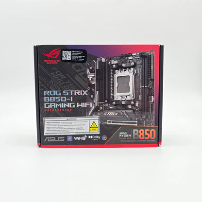 ASUS ROG STRIX B850-I Gaming WiFi, Socket AM5 Mini ITX AMD Gaming Motherboard