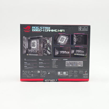 ASUS ROG STRIX B860-I Gaming WiFi, LGA 1851, ITX Desktop Gaming Motherboard