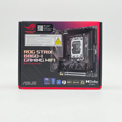 ASUS ROG STRIX B860-I Gaming WiFi, LGA 1851, ITX Desktop Gaming Motherboard