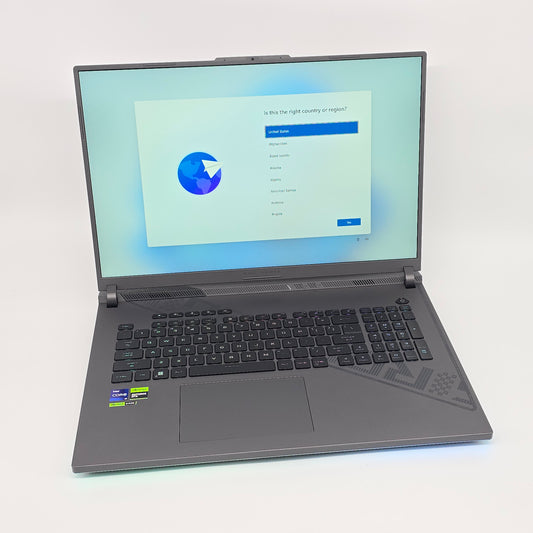 ASUS ROG STRIX G18 Gaming Laptop, RTX 4080, I9-13980HX, 64GB DDR5, 240Hz 18" Screen