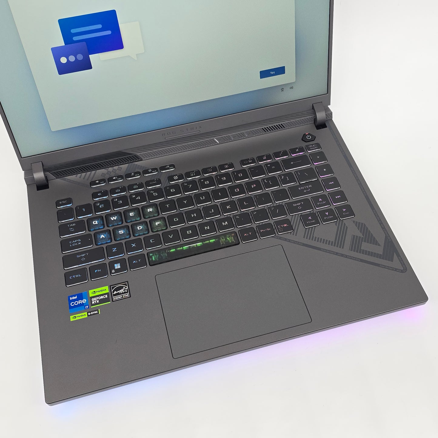 ASUS ROG STRIX G16 G614JV, RTX 4060, Intel Core i7 13650HX, 16GB RAM, FHD+ 165Hz Gaming Laptop