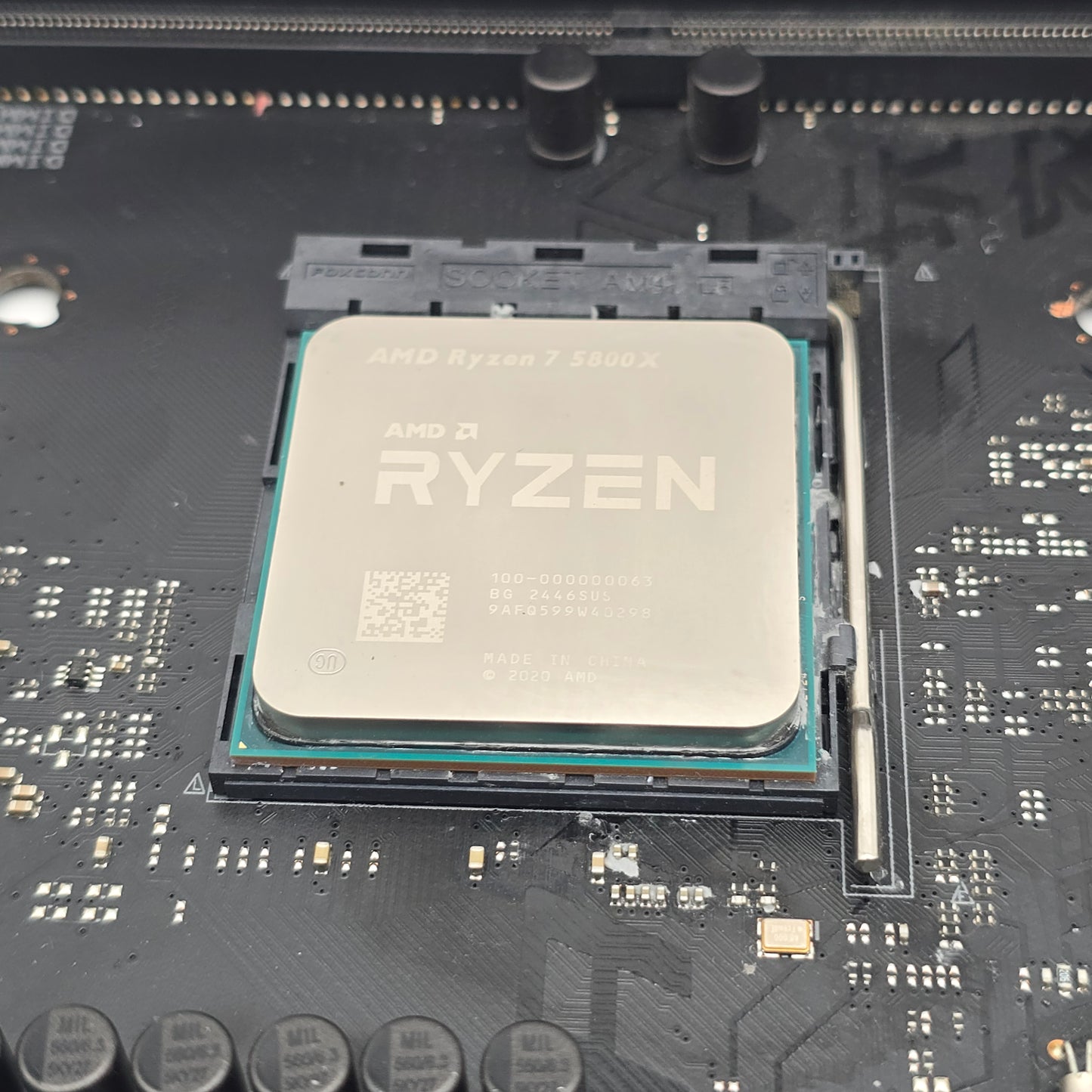 ASUS ROG STRIX X470-F Gaming Motherboard, AMD Ryzen 7 5800X, G.Skill Trident Z RGB 32GB DDR4, 3200MHz RAM Combo