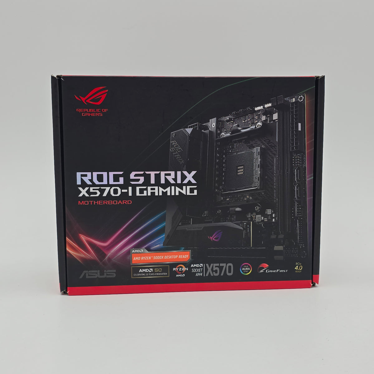 ASUS ROG Strix X570-I Gaming, AMD AM4 Socket Mini-ITX Gaming Motherboard