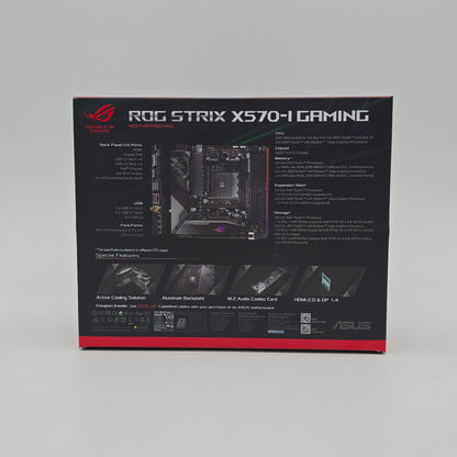 ASUS ROG Strix X570-I Gaming, AMD AM4 Socket Mini-ITX Gaming Motherboard