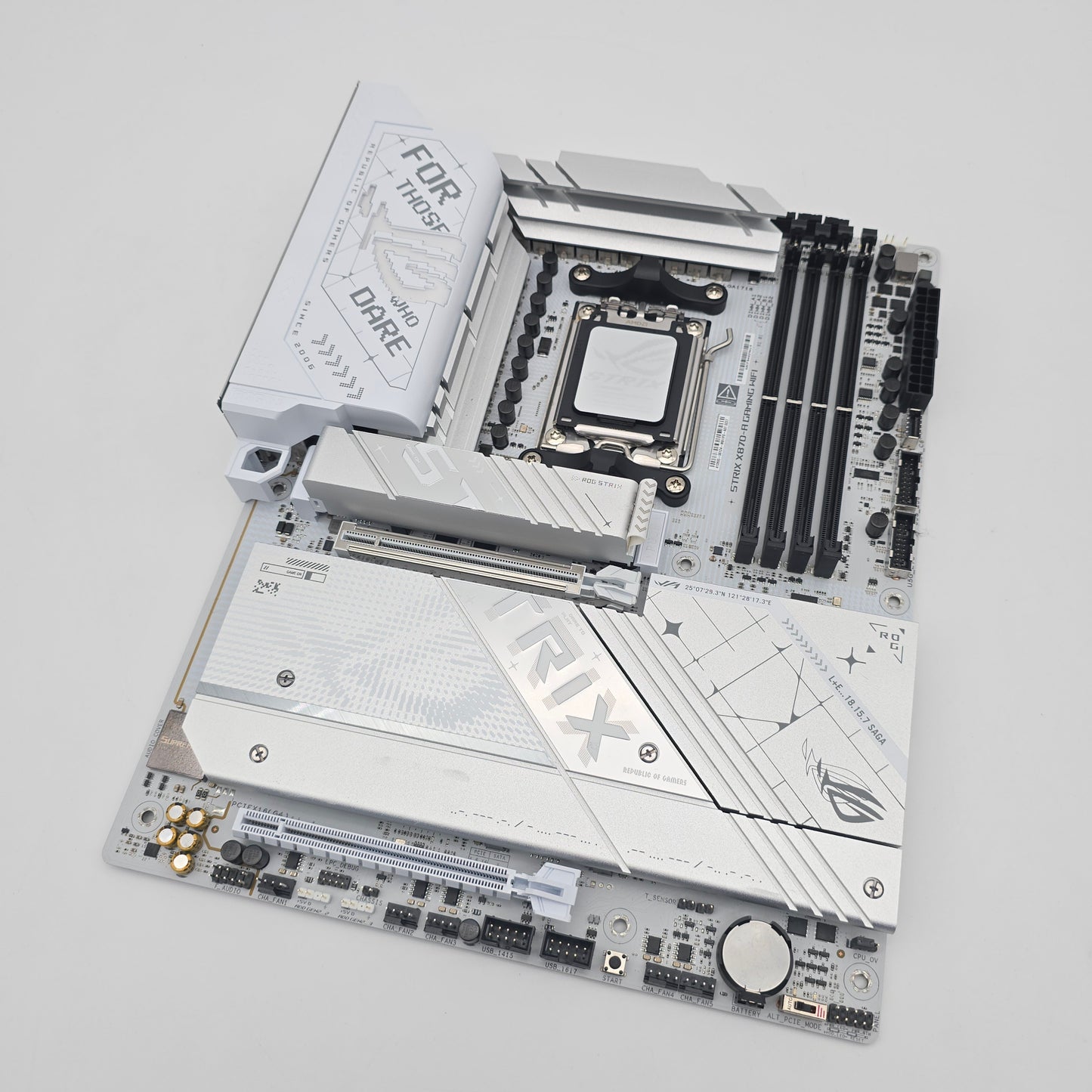 ASUS ROG STRIX X870-A Gaming WiFi, AMD Socket AM5, ATX Gaming Desktop Motherboard