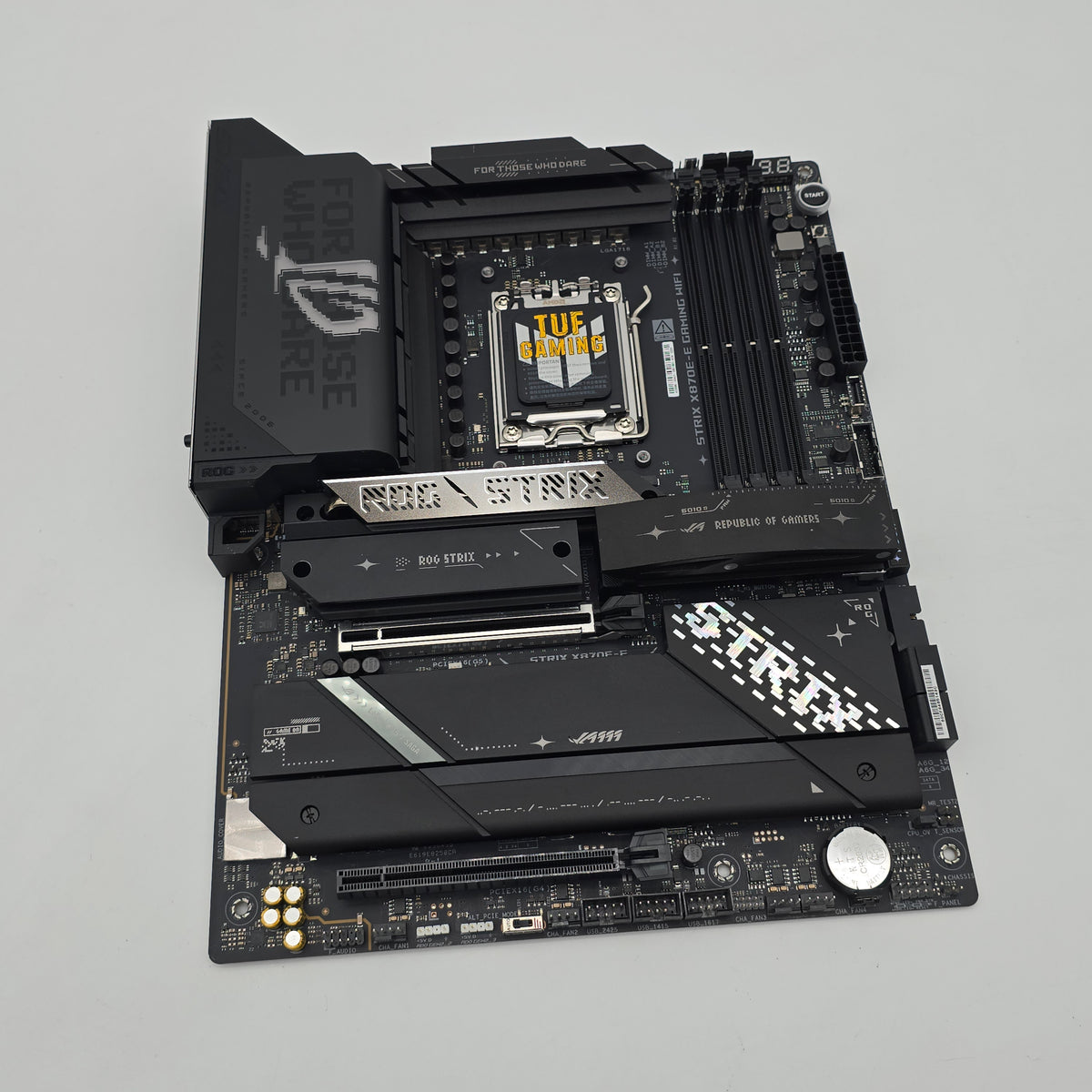 Asus ROG Strix X870E-E Gaming WiFi, AMD AM5 Socket ATX Gaming Motherboard