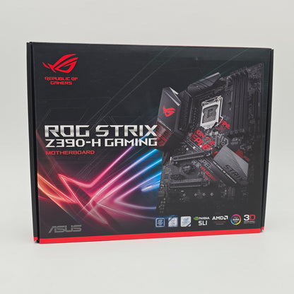 ASUS ROG STRIX Z390-H Gaming Motherboard, Intel Core i5-9600K CPU, Corsair Vengeance LPX 16GB DDR4, 3000MHz, CL15, Memory RAM