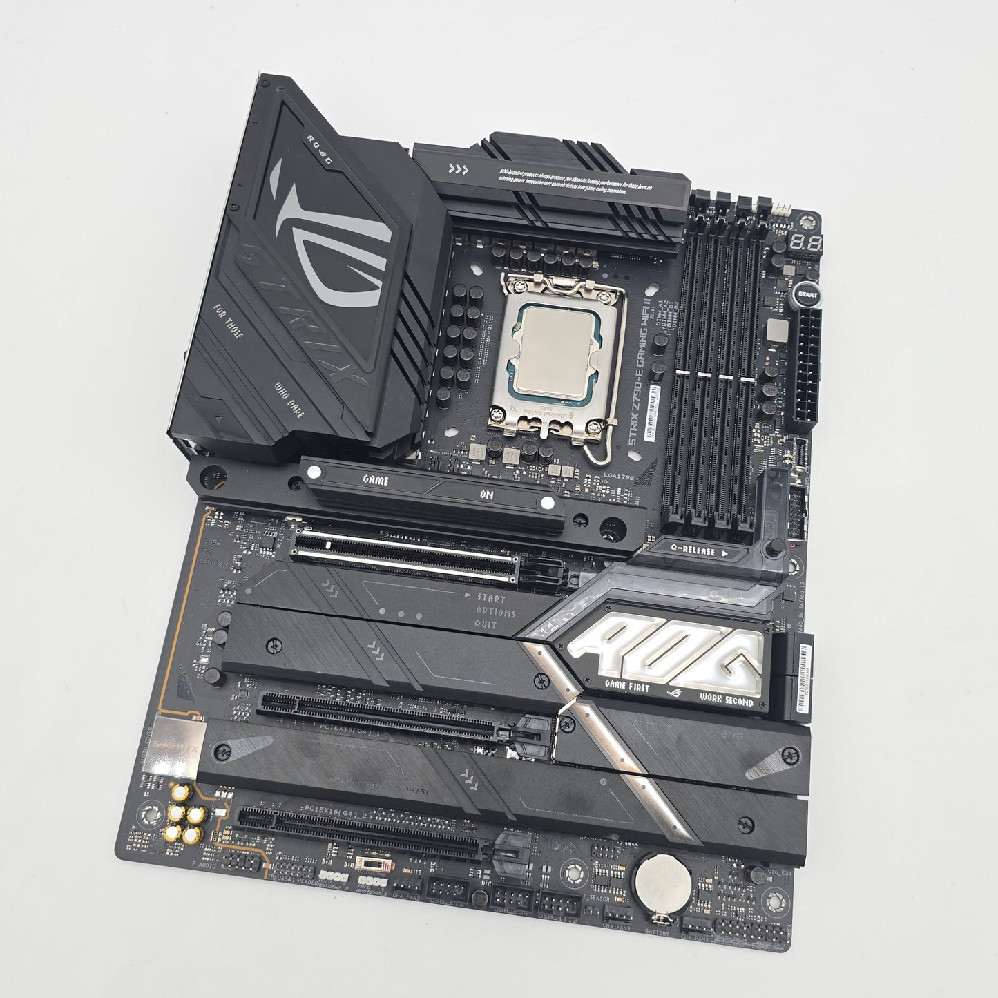 ASUS ROG Strix Z790-E Gaming WiFi II Desktop Motherboard + Intel Core i9-14900K Processor CPU Combo